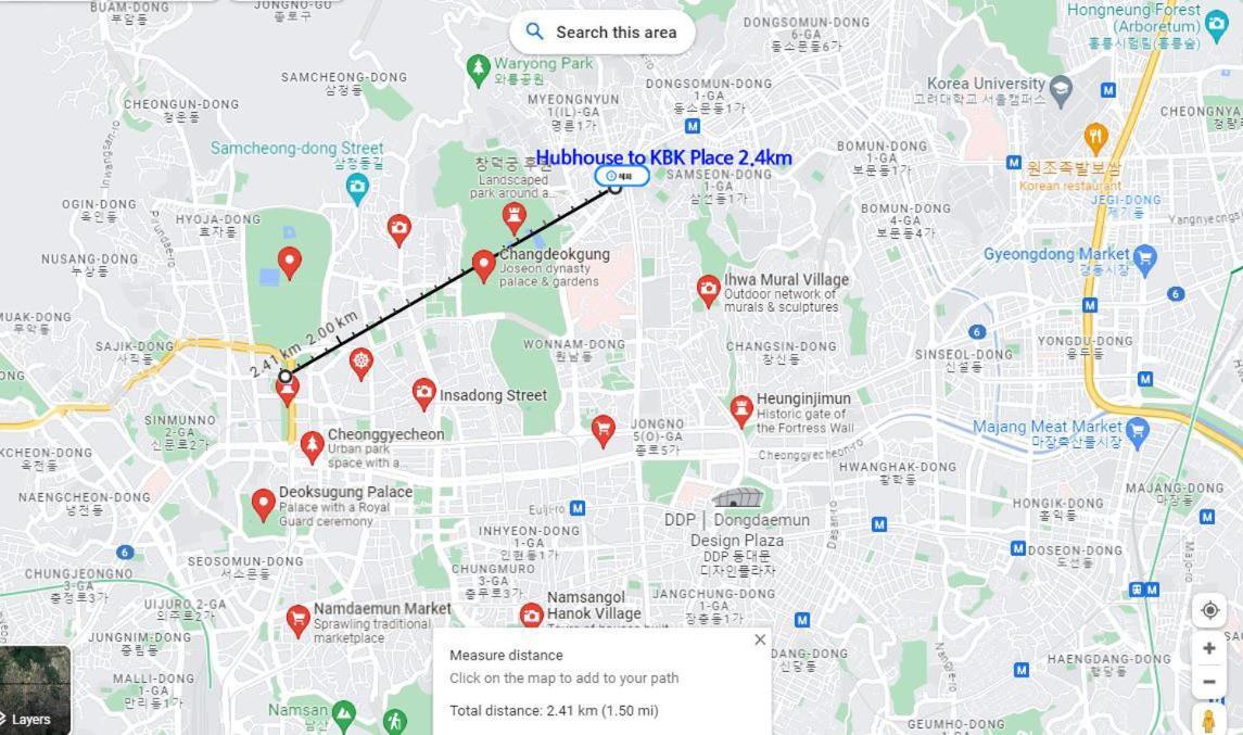 Hub House Livingtel Hostel โซล ภายนอก รูปภาพ